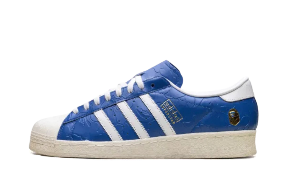 adidas Superstar Vintage Bape Blue White