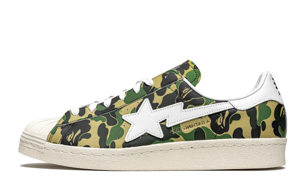 adidas Superstar Bape ABC Camo Green