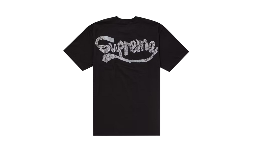 Supreme Tape Tee Black