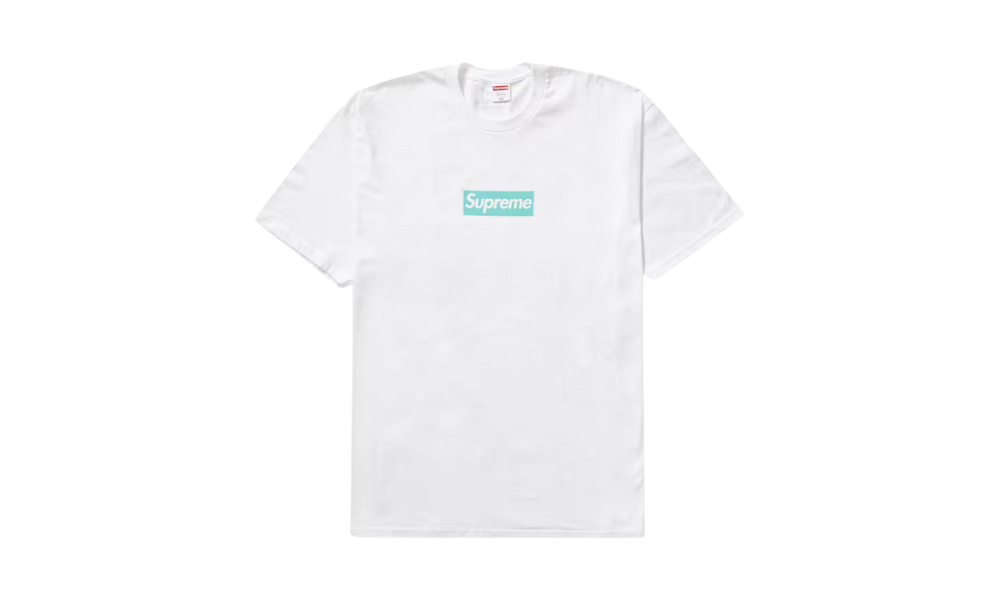Supreme Tiffany & Co. Box Logo Tee White