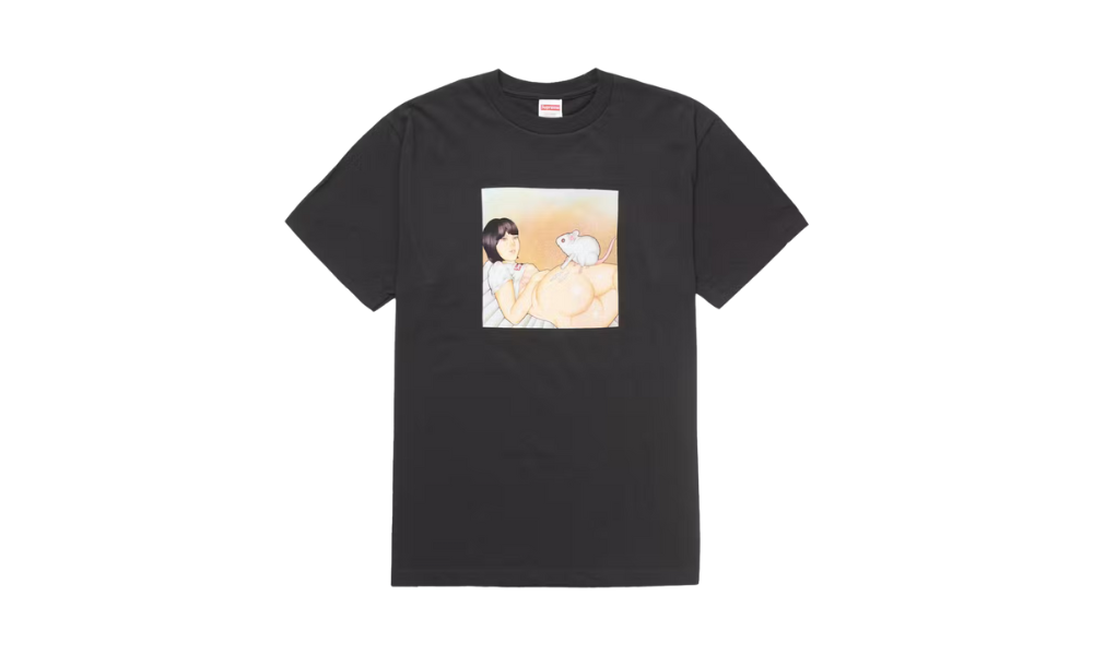 Supreme Mouse Tee (SS25) Black