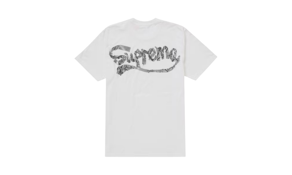 Supreme Tape Tee White