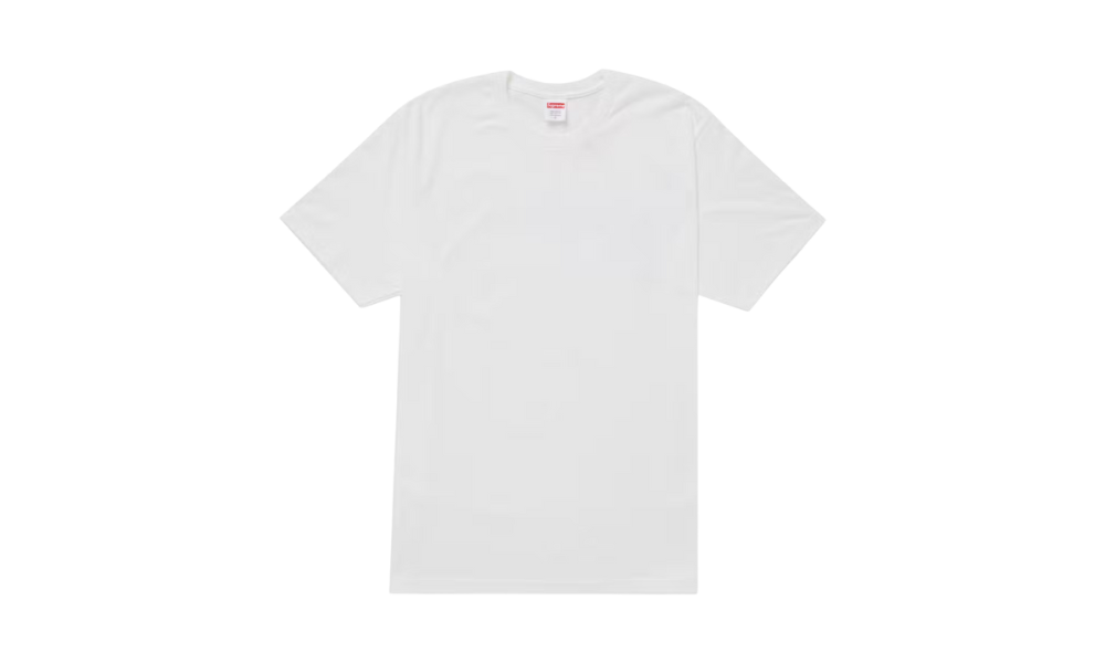 Supreme Tape Tee White