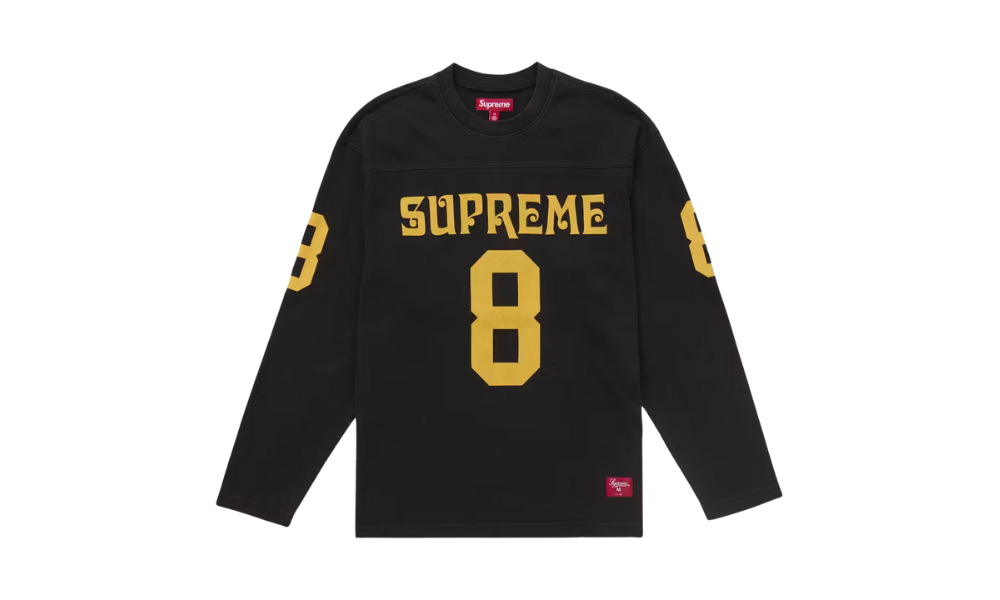 Supreme Affiliated L/S Football Top
Black