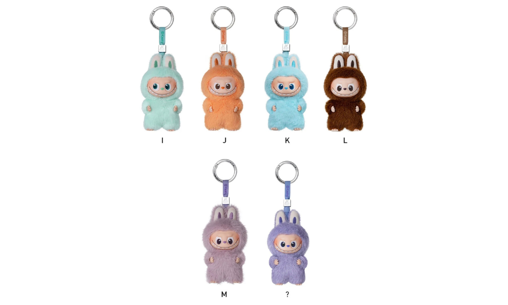 Pop Mart Labubu The Monsters Pin for Love Series Vinyl Plush Pendant (A-M) Single Blind Box