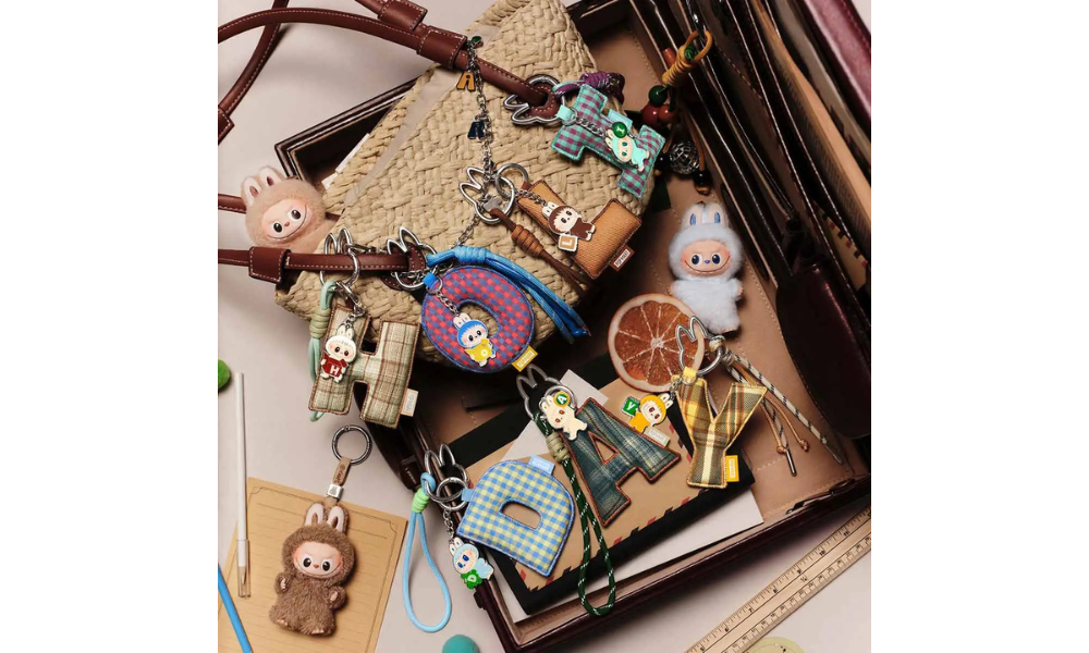 Pop Mart Labubu The Monsters Pin for Love Series Letter Pendant (A-M) Single Blind Box