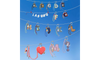 Pop Mart Labubu The Monsters Pin for Love Series Letter Pendant (A-M) Single Blind Box