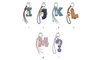 Pop Mart Labubu The Monsters Pin for Love Series Letter Pendant (A-M) Single Blind Box