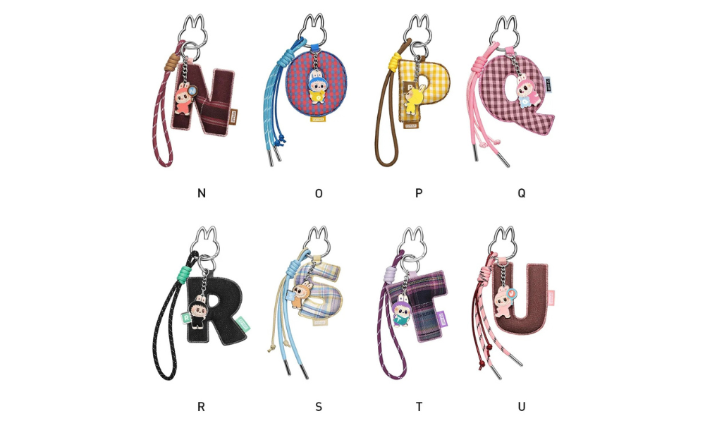 Pop Mart Labubu The Monsters Pin for Love Series Letter Pendant (N-Z) Single Blind Box