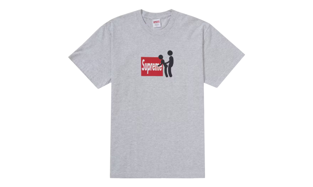 Supreme Stick Tee Ash Grey
