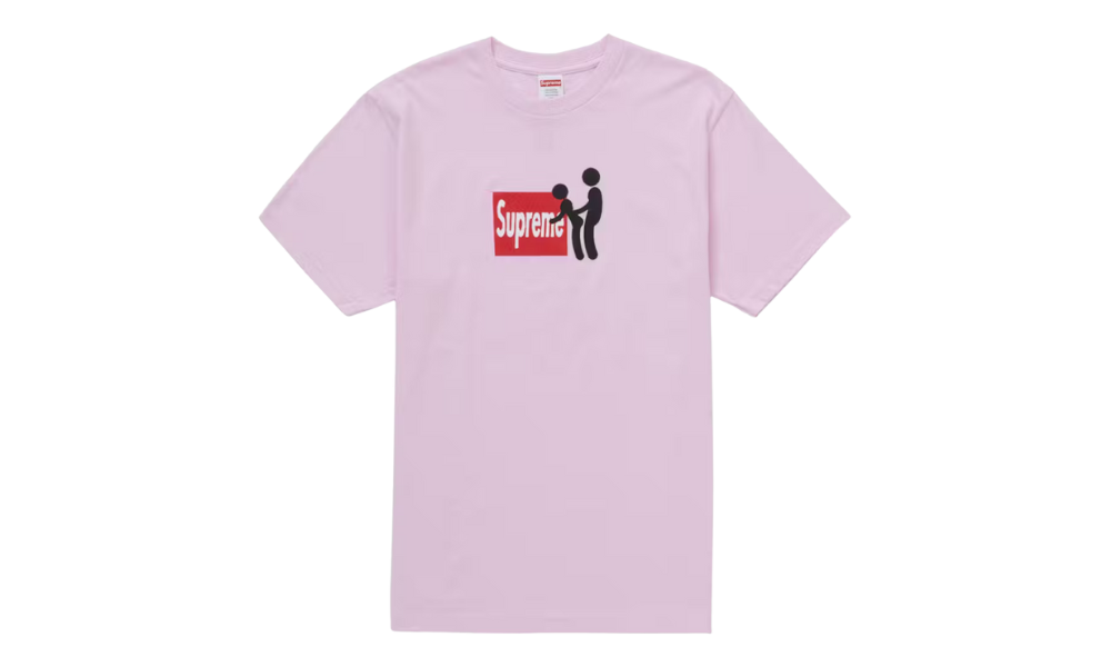 Supreme Stick Tee Pink