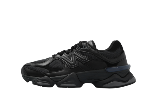 New Balance 9060 Triple Black Leather