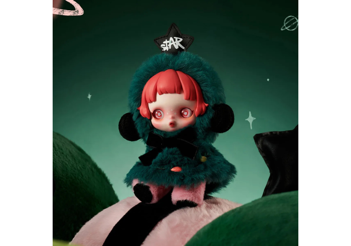 SKULLPANDA Winter Symphonyシリーズ Pop Mart SKULLPANDA Winter Symphony Series Vinyl (1szt