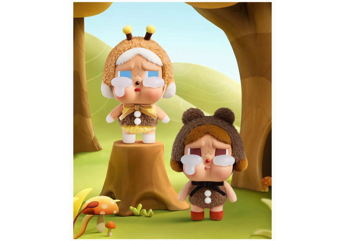 Pop Mart CryBaby Crying Again Series Vinyl Face Plush Single Blind Box