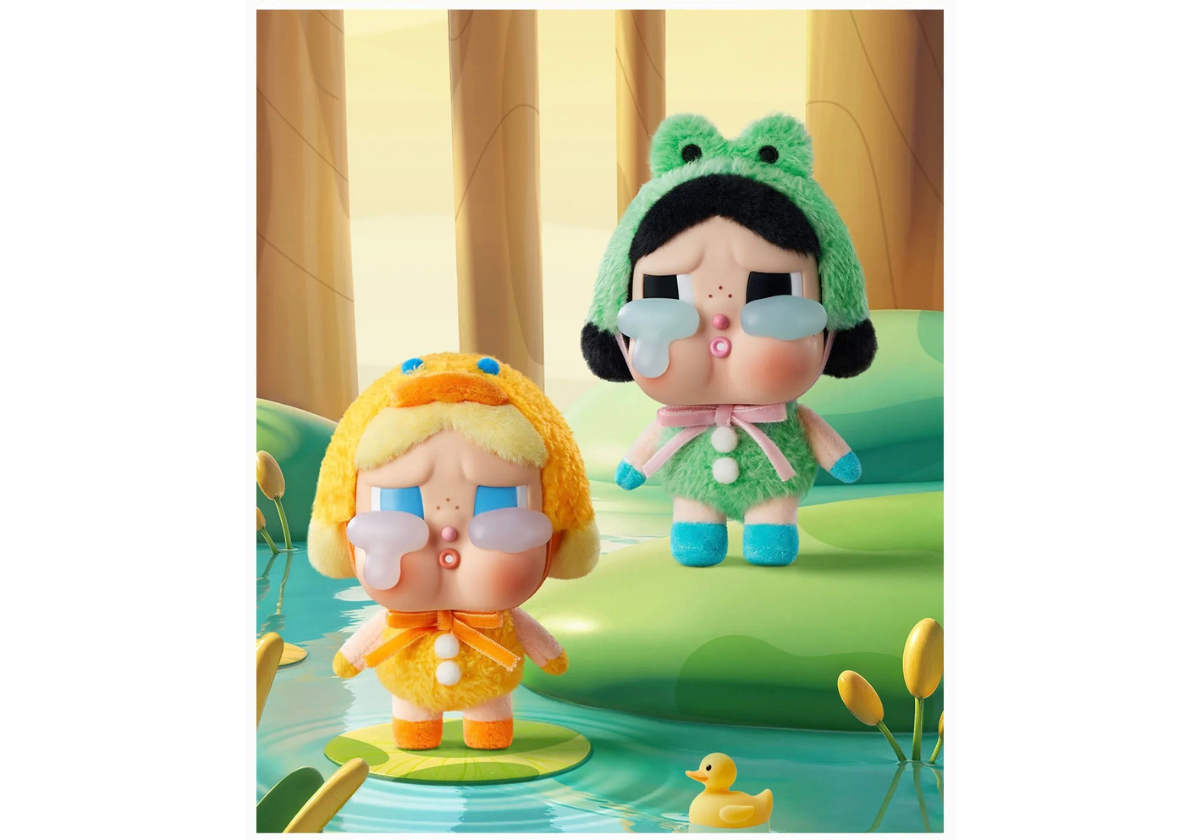 Pop Mart CryBaby Crying Again Series Vinyl Face Plush Sealed Case