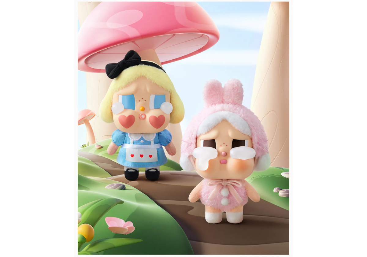 Pop Mart CryBaby Crying Again – Plush Blind Box | Vinyl Face