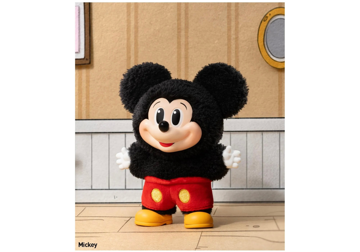 Pop Mart Disney Mickey Family Together Series Plush Keychain Single Blind Box