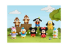 Pop Mart Disney Mickey Family Together Series Plush Keychain Single Blind Box