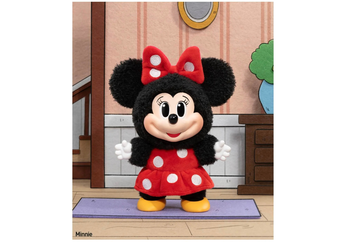 Pop Mart Disney Mickey Family Together Series Plush Keychain Single Blind Box