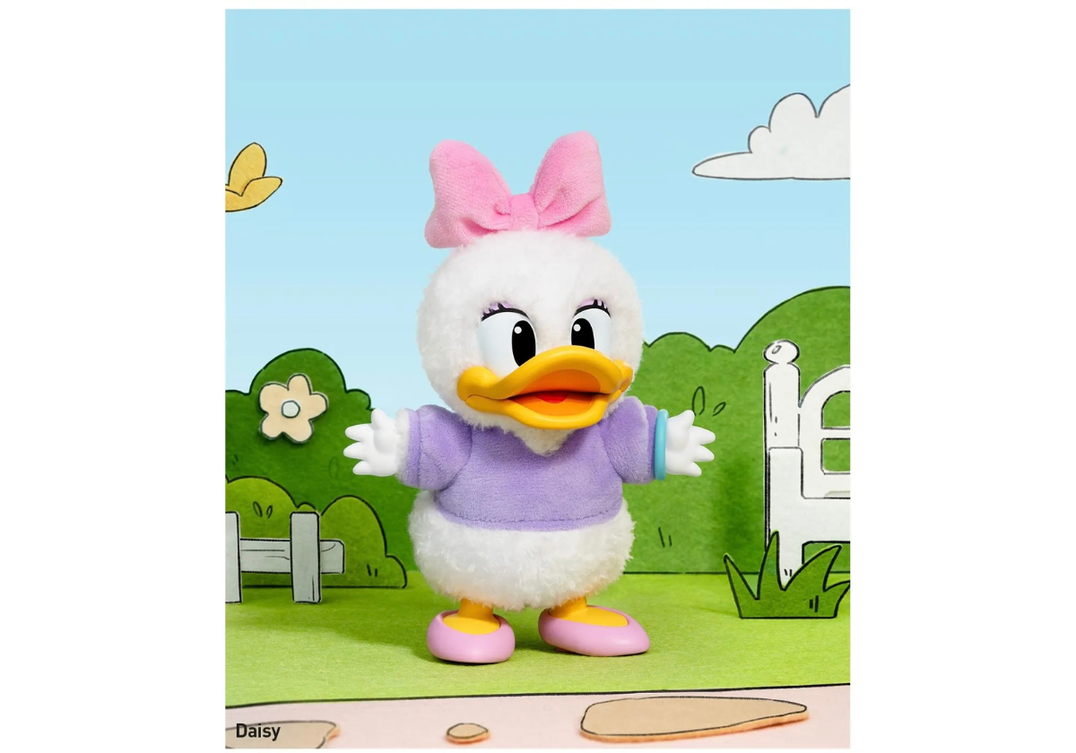 Pop Mart Disney Mickey Family Together Series Plush Keychain Sealed Case