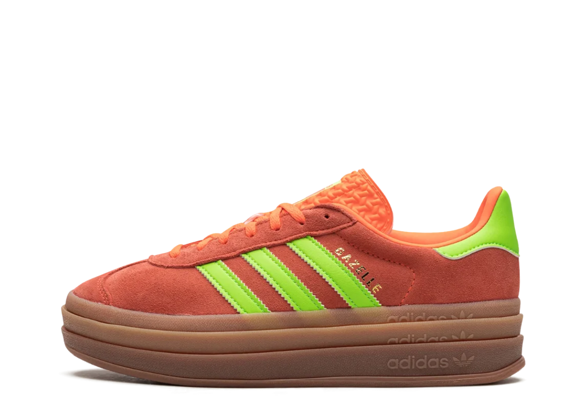 adidas Gazelle Bold Solar Orange Solar Green