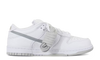 Nike SB Dunk Low Supreme 94 White Metallic Silver