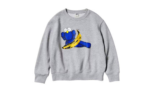 KAWS x Uniqlo Warhol Graphic Sweatshirt Gray