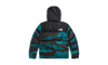 The North Face 1996 Retro Nuptse Jacket Harbor Blue Linear Mountain Print