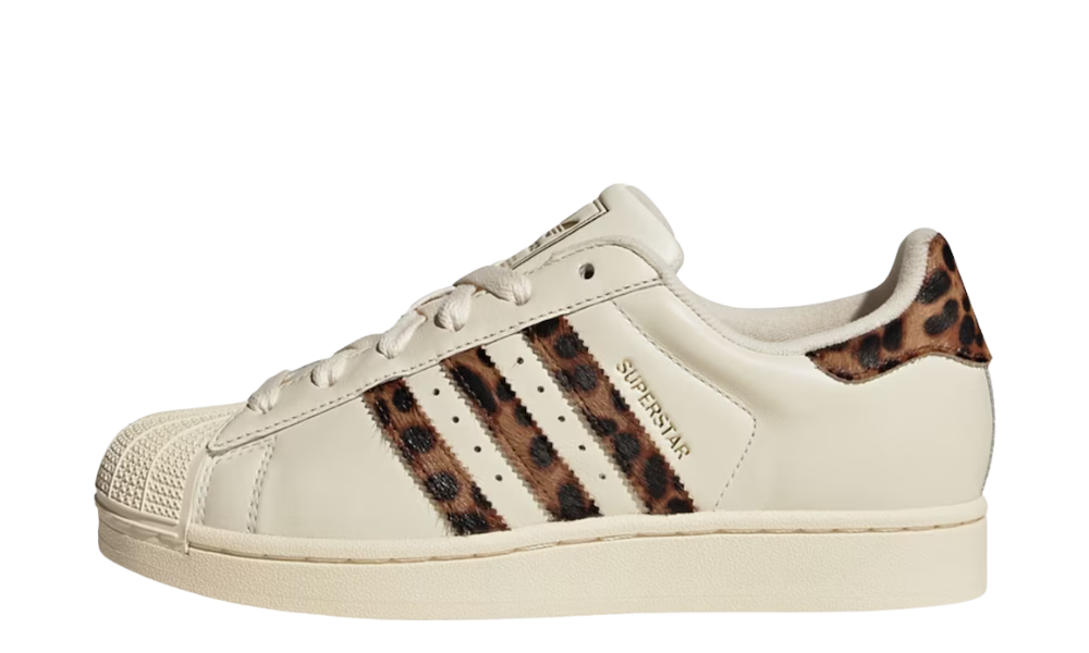 adidas Superstar II Cream White Leopard