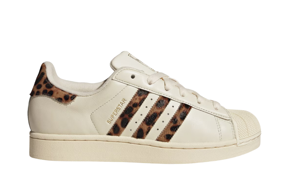 adidas Superstar II Cream White Leopard