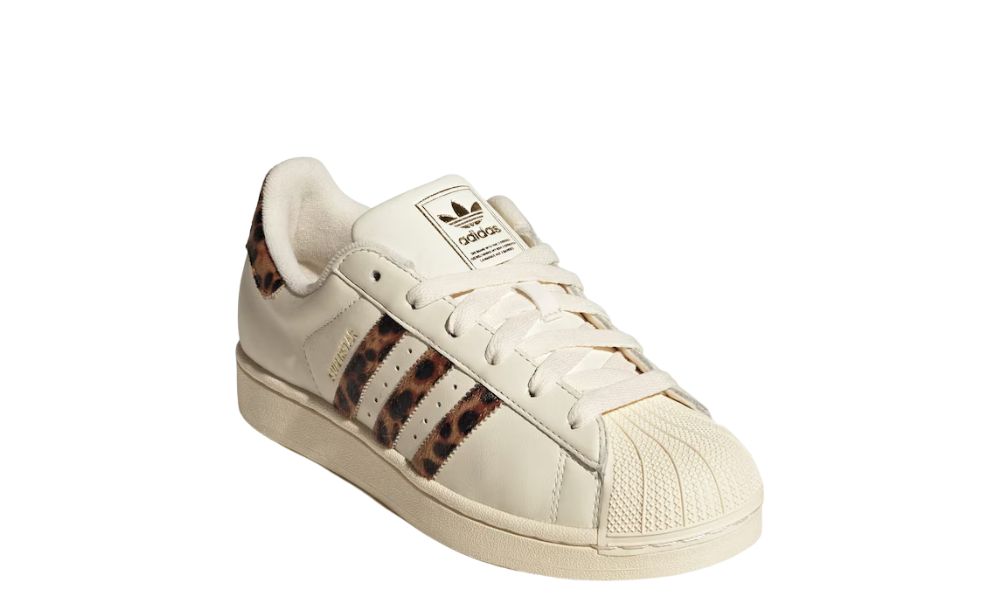 adidas Superstar II Cream White Leopard