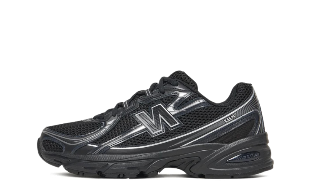 New Balance 740 Black Silver Metallic