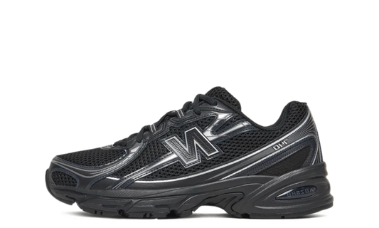 New Balance 740 Black Silver Metallic