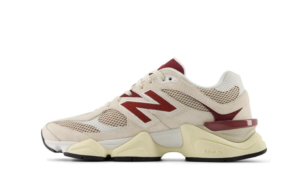 New Balance 9060 Linen Burgundy