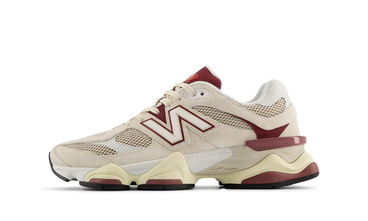 New Balance 9060 Linen Burgundy
