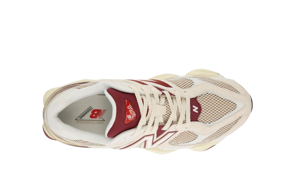 New Balance 9060 Linen Burgundy