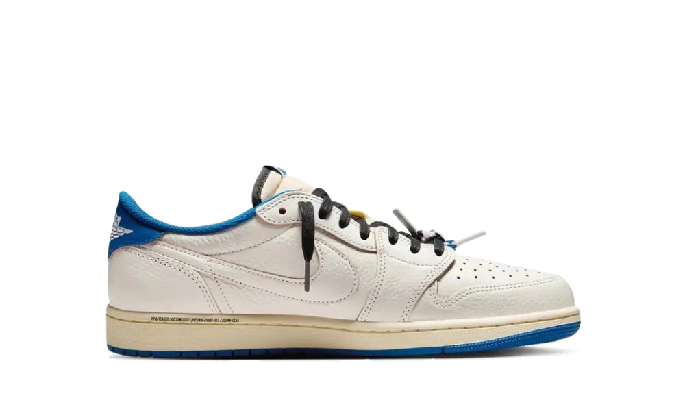 Jordan 1 Retro Low OG SP Fragment x Travis Scott Sail Military Blue