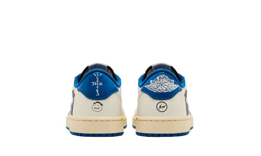 Jordan 1 Retro Low OG SP Fragment x Travis Scott Sail Military Blue