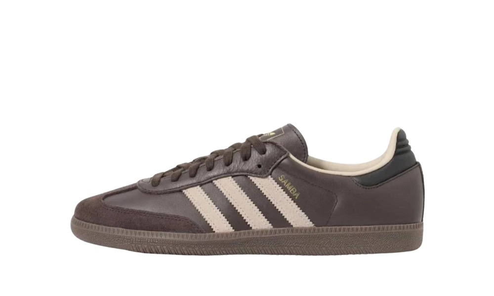adidas Samba OG Dark Brown Beige Gum