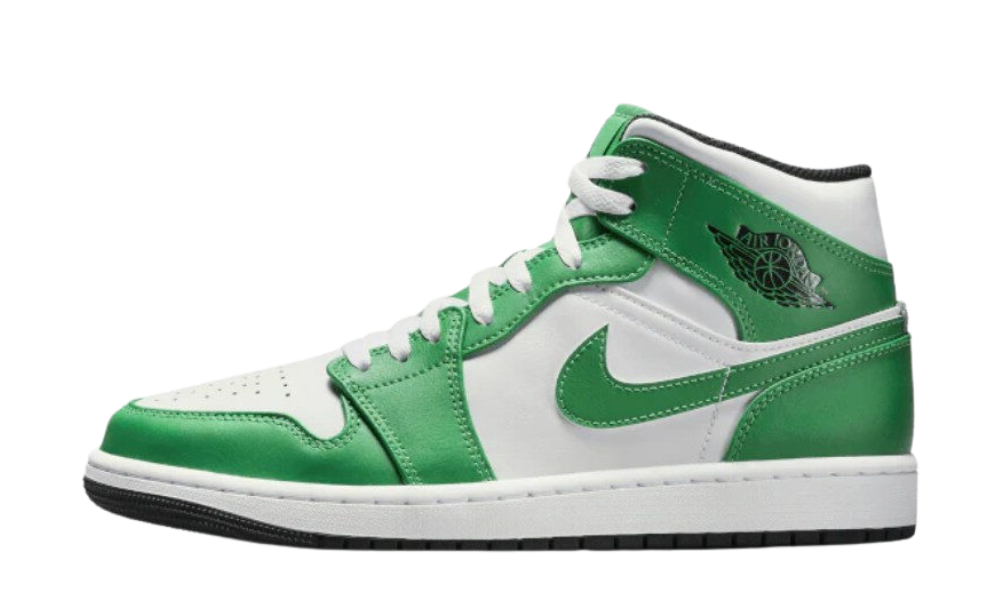 Air Jordan 1 Mid Lucky Green