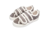 inuikii shearling low velcro grey