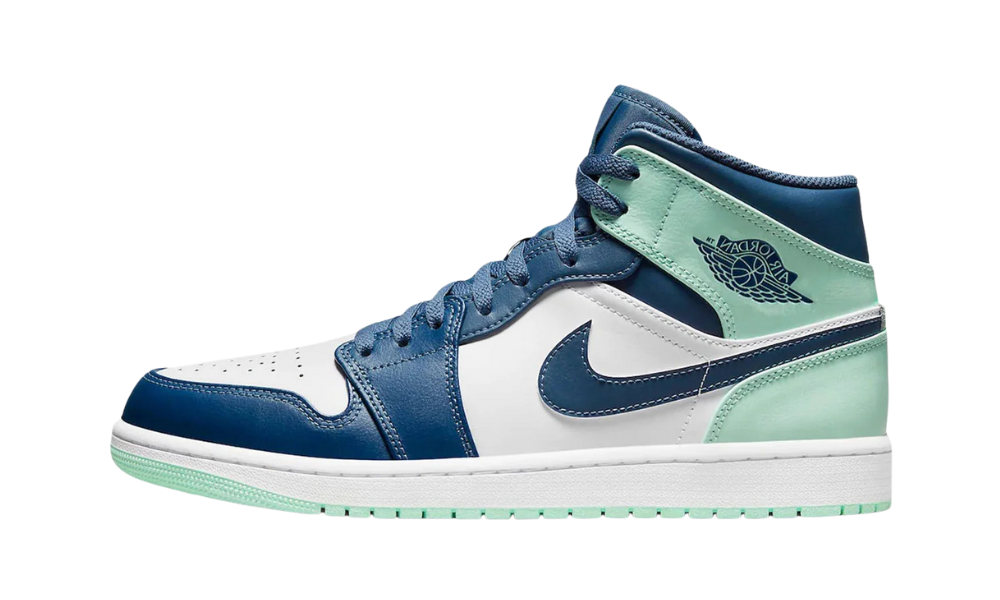 Air Jordan 1 Mid Mystic Navy Mint Foam