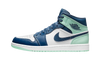 Air Jordan 1 Mid Mystic Navy Mint Foam