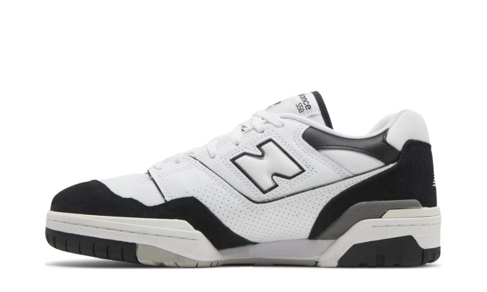 New Balance 550 White Black Rain Cloud
