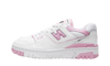 New Balance 550 White Bubblegum Pink