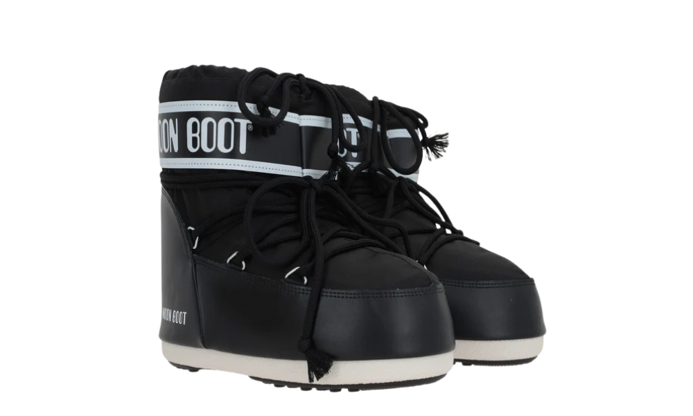 MOON BOOT ICON LOW NYLON BLACK