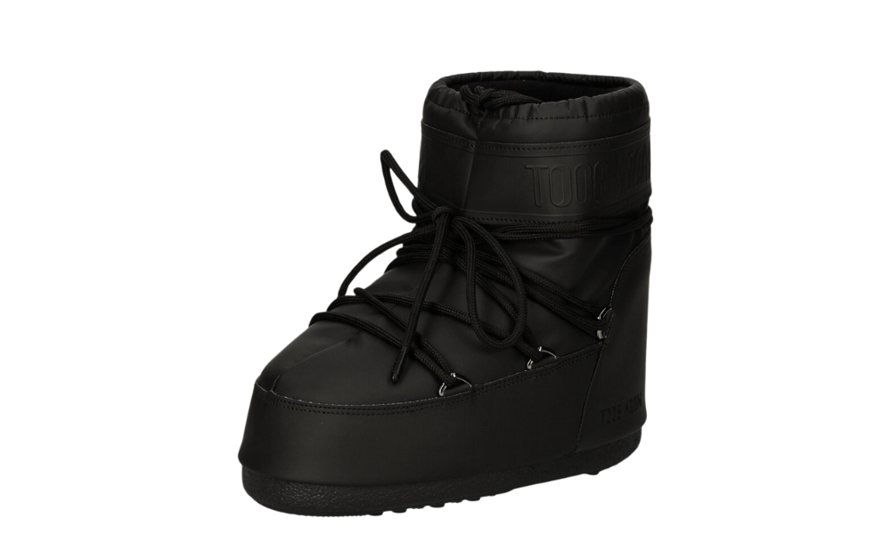 Moon Boot Icon Low Rubber Black