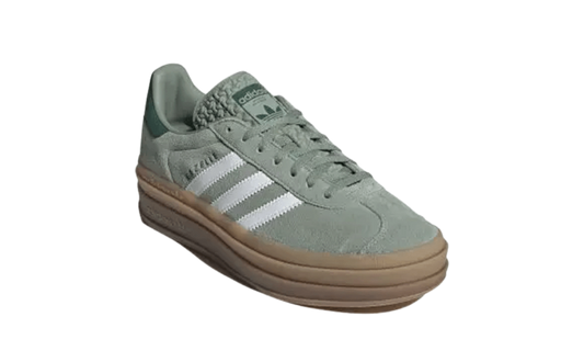 adidas Gazelle Bold Silver Green White