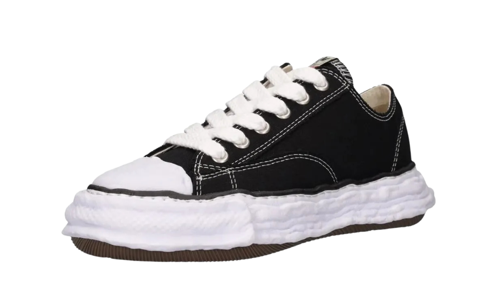Maison Mihara Yasuhiro Peterson OG Sole Canvas Low Black
