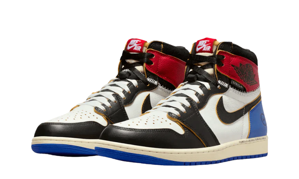 Jordan 1 Retro High OG SP Fragment x Union LA Varsity Red Sport Royal